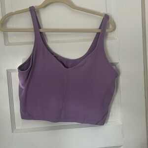 Purple lululemon tank